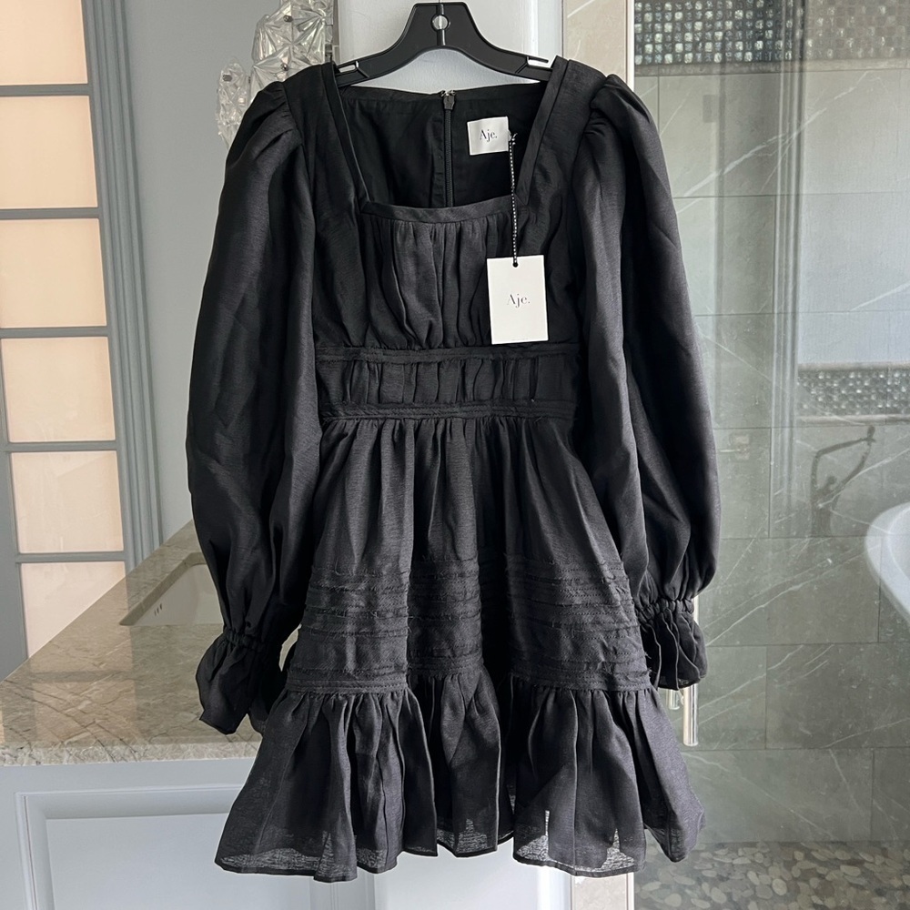 Aje Impression Dress Black - Picture 6 of 13